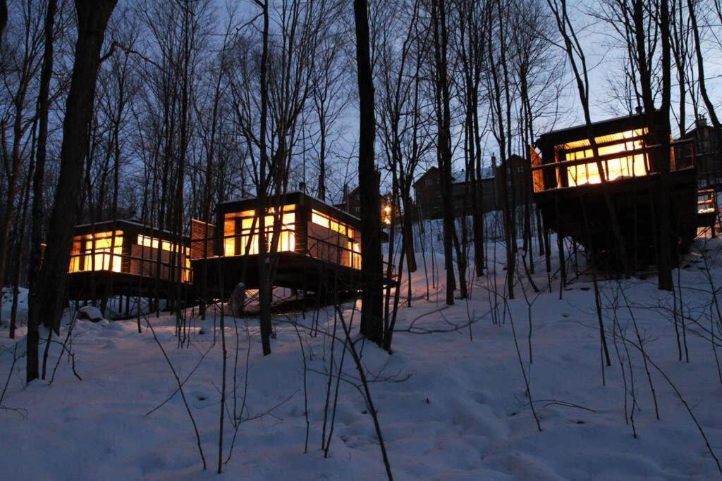 Cabin Sutton 252 - En Harmonie Avec La Nature! Βίλα Εξωτερικό φωτογραφία